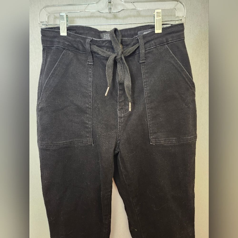 Judy Blue women's Hi-waisted cuffed drawstring stretch denim Sz 9/29 - Picture 10 of 10